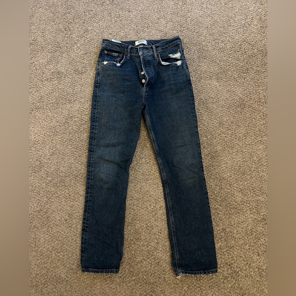 AGOLDE  Riley Straight Jeans